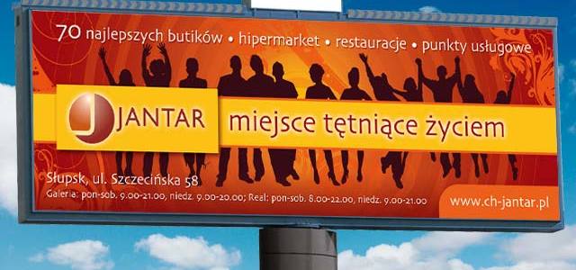 Jantar – billboard Jantar – billboard